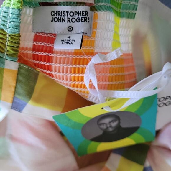 Christopher John Rogers X Target Dress Size 4 - Picture 4 of 6